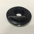 Flange de aço carbono de zinco preto peças CNC